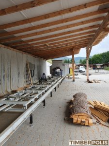 Nurga ketassaeraam Walter TTPP-550 | Saeveski tehnika | Puidutööstuse masinad | Drekos Made s.r.o