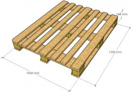 Euroalused Mittestandardsed euroalused |  Pakend, alused | MMLES s.r.o.