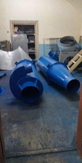 Suurimeja Cyklonový odlučovač pílin  |  Ahjud, õhuseadmed | Puidutööstuse masinad | Juraj polovka šneky výroba 