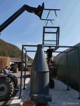 Suurimeja Cyklonový odlučovač pílin  |  Ahjud, õhuseadmed | Puidutööstuse masinad | Juraj polovka šneky výroba 