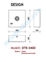 Tööpind Akril konyhai mosogató (Corian, Samsung Staron, LG-Himacs) |  Mööbel, selle osad | ET Surface Products Kft.
